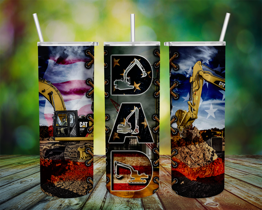 Fathers day Tumbler Digger